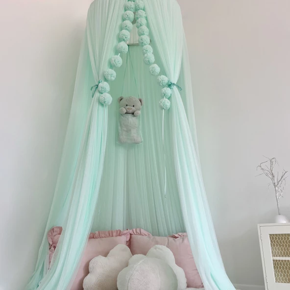 Pamuka Tül Cibinlik Deluxe Baby Green - 3