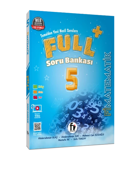 Fi Yayınları 5. Sınıf Full Matematik Soru Bankası Yeni