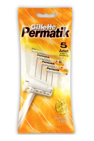 Gillette Permatik 5'li Poşet