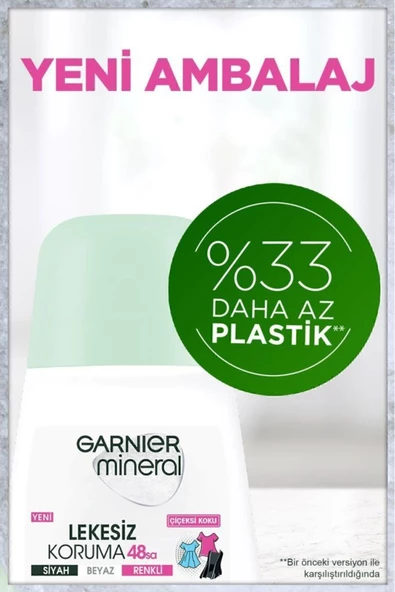 Garnier Mineral Lekesiz Koruma Roll-on Deodorant - 6