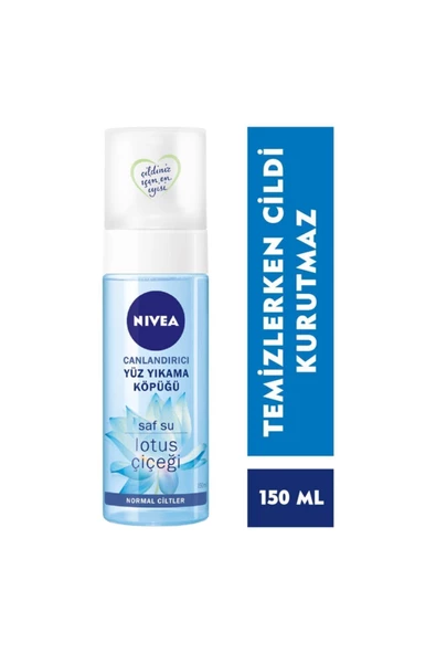 NIVEA Yatıştırıcı Lotus Çiçeği Yüz Yıkama Köpüğü