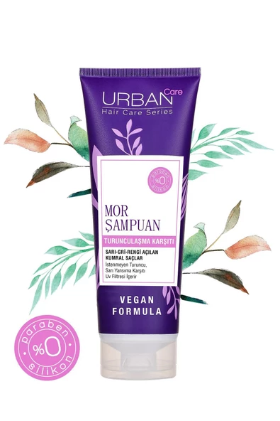 Urban Care Turunculaşma Karşıtı Mor Saç Bakım Şampuanı-250 Ml-vegan-uv Koruma - 3