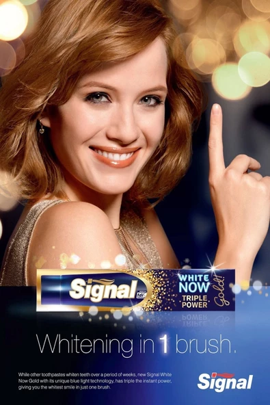 Signal White Now Gold Diş Macunu 75 ml X 6 Adet - 3