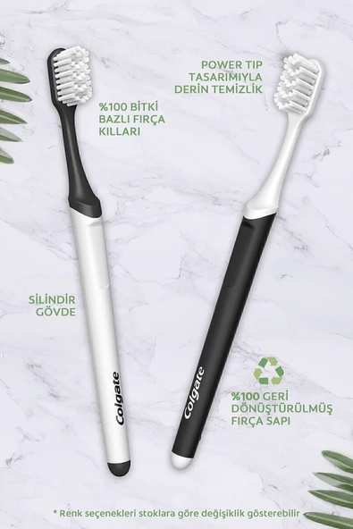 Colgate Recyclean %100 Geri Dönüştürülmüş Derin Temizlik Yumuşak Diş Fırçası - 3