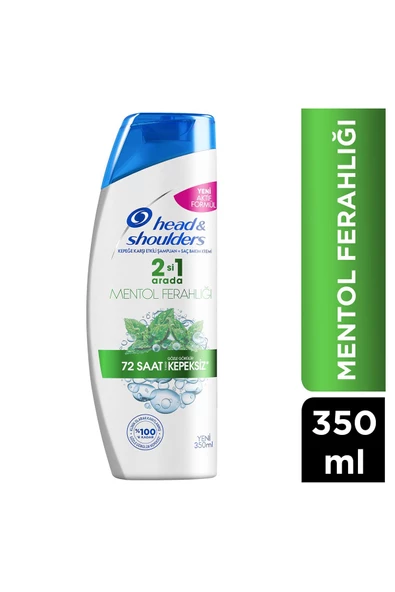 Head&Shoulders 2'si1 Arada Mentol Ferahlığı Şampuan 350ml
