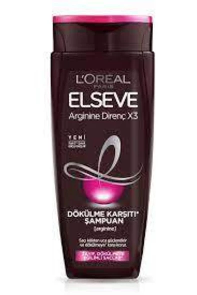 ELSEVE Arginine Direnç X3 Dökülme Karşıtı Şampuan 520ml
