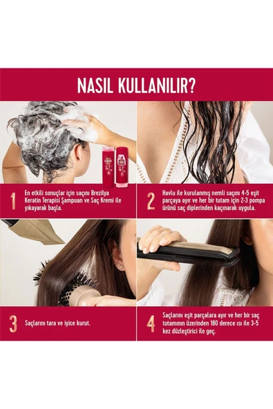 Elidor Isı Ile Aktifleşen Keratin Bakım Kürü Brezilya Keratin Terapisi 90 ml X2 - 7