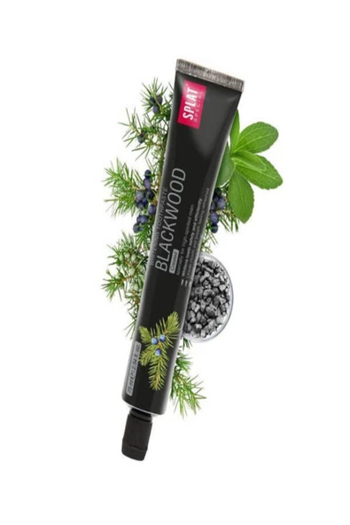 Splat Blackwood Whitening Bitkisel Diş Macunu 75 Ml X 2 Adet - 5