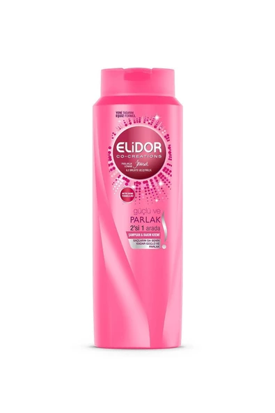 Elidor Güçlü Ve Parlak Sampuan 2 İn1 500 Ml