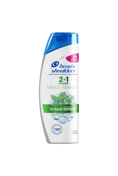 Head&Shoulders 2'si1 Arada Mentol Ferahlığı Şampuan 350ml - 2
