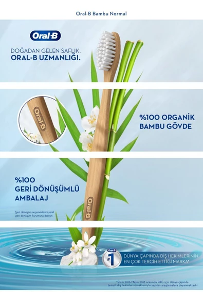 Oral-B Bambu %100 ORGANİK BAMBU GÖVDE - 2