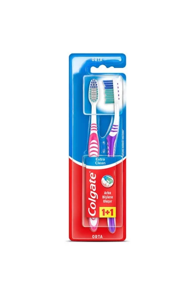 Colgate Süper Flexi Diş Fırçası 1+1 Beyaz