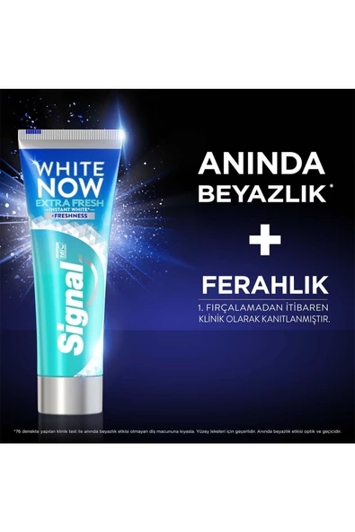 Signal White Now Extra Fresh Ice Cool Diş Macunu 75 ml - 4