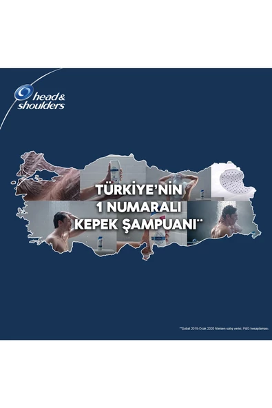 Head&Shoulders Şampuan 350 Ml 2 Si 1 Arada Erkek Özel Dökülme Karşıtı - 6