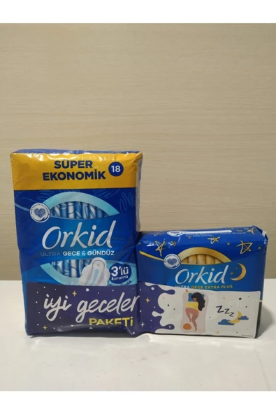 Orkid Ultra Gece Gündüz Ultra Gece Extra Plus 18+5=23 lü