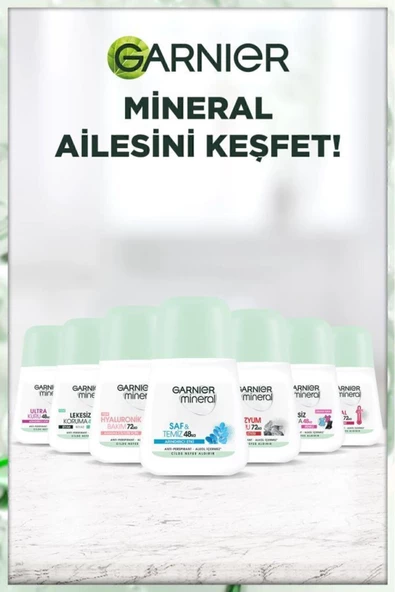 Garnier Mineral Lekesiz Koruma Roll-on Deodorant - 7