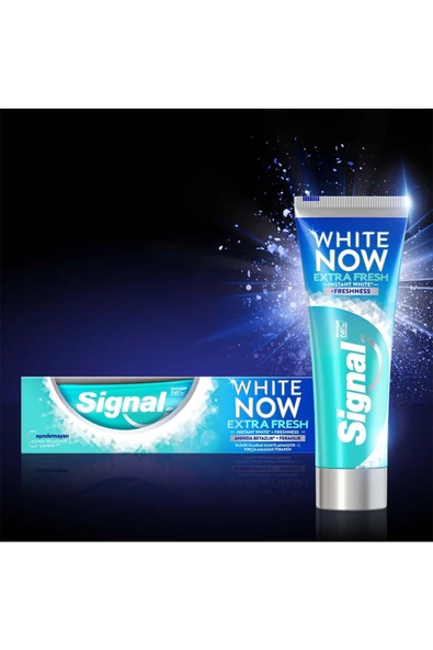Signal White Now Extra Fresh Ice Cool Diş Macunu 75 ml - 6