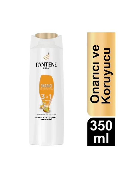 Pantene Onarıcı Ve Koruyucu 3'ü1 Arada Şampuan 350 ml