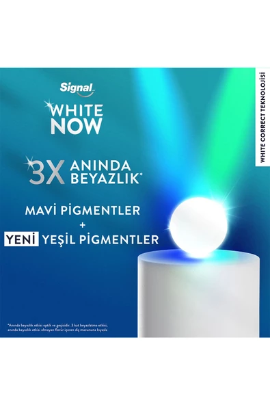 Signal White Now Diş Macunu Extra Fresh Yoğun Ferahlık 75 ml X2 - 5
