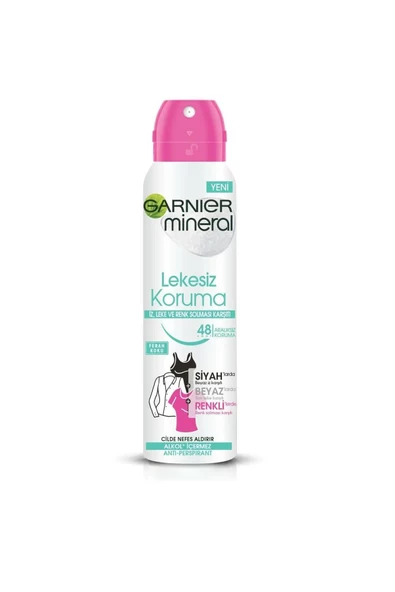 Garnier Anti - Perspirant Sprey Deodorant - Lekesiz Koruma 150 ml