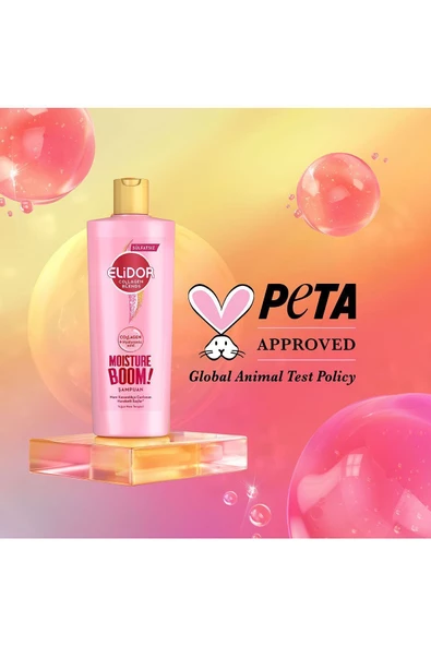 Elidor Collagen Blends Sülfatsız Saç Bakım Şampuanı Moisture Boom Yoğun Nem Terapisi 350 Ml - 5