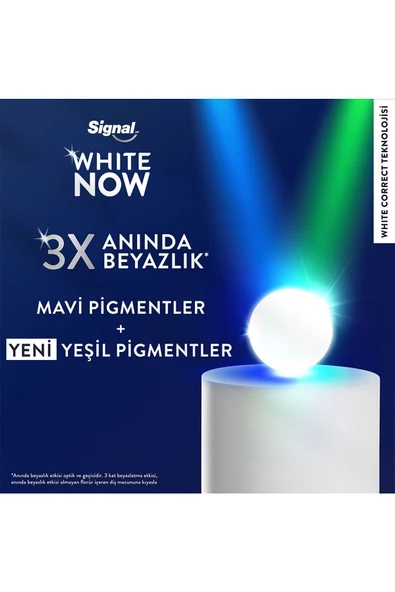 Signal White Now Original Anında Beyazlatıcı Diş Macunu 75ml X4 - 5