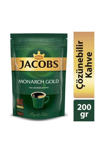 Jacobs Jacobs Monarch Gold 200 G ( Ekonomik Paket )