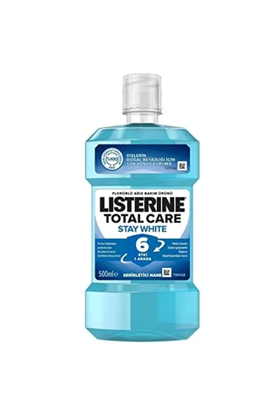 Listerine Lısterıne Stay Whıte 500 Ml ( 1 ADET )