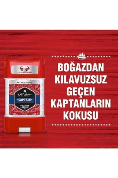 Old Spice Captain Clear Gel 70 ml - 4