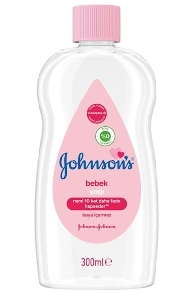 Johnson´s Baby Johnsons Baby Bebek Yağı 300ml Nemlendirici (Pembe) 2 Li Set - 2