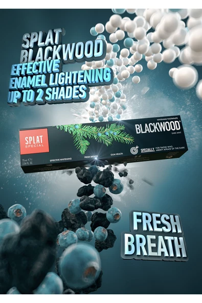 Splat Blackwood Diş Macunu 75 ml