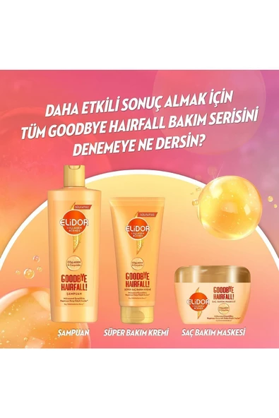 Elidor Collagen Blends Sülfatsız Saç Bakım Şampuanı Goodbye Hairfall Saç Dökülmelerine Karşı 350 ml - 7