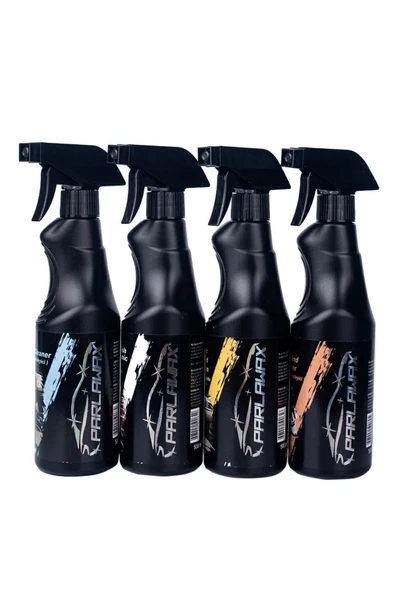 parlawax Detay Tem., Hızlı Cila Seramik Katkılı, Antistatik Torpido Bakım Losyonu Ve Motor Ve Yağ Tem. 500 Ml - 2