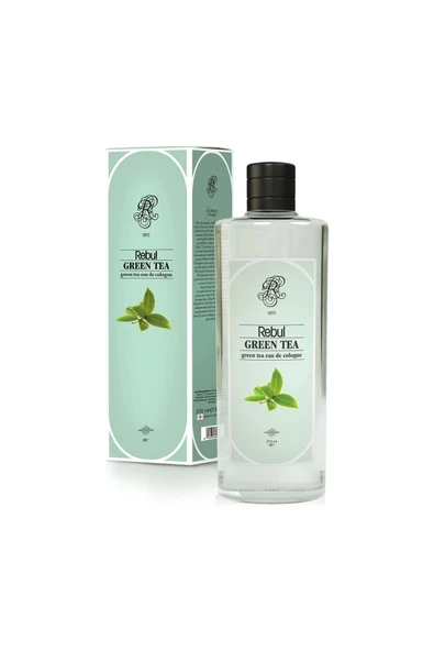 Rebul Green Tea - Yeşil Çay Kokulu Kolonya 270 ml (CAM ŞİŞE)