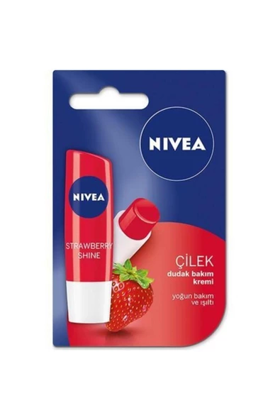 NIVEA Kremi Çilek 5.5 ml Lip Dudak Bakım