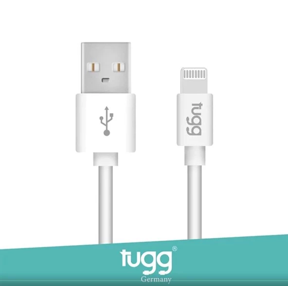 TUGG GERMANY 104600 ŞARJ KABLOSU 1M USB- LİGHTNİNG (IPHONE)