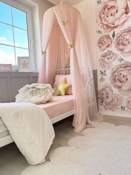 Pamuka Tül Cibinlik Plus Baby Pink - 2