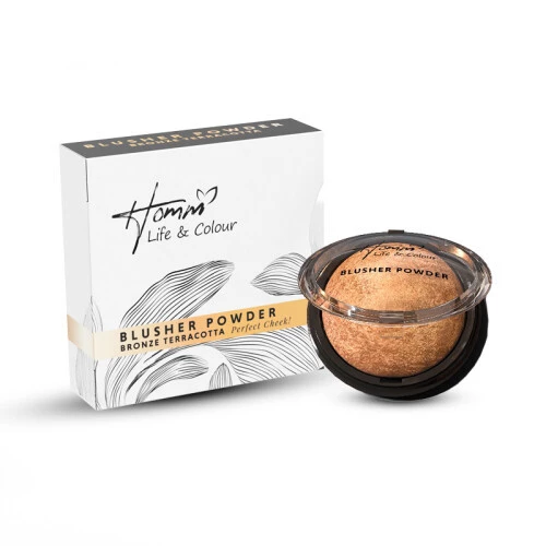 Homm Life & Color - Blusher Powder Bronze Terracotta 12 Gr Allık