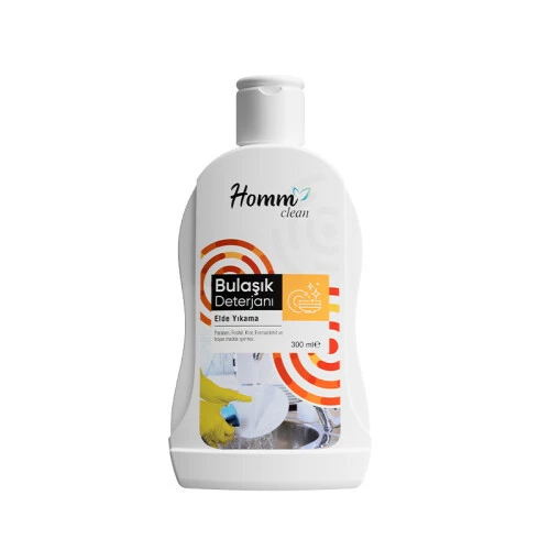 HOMM CLEAN BULAŞIK DETERJANI ELDE YIKAMA 300ML