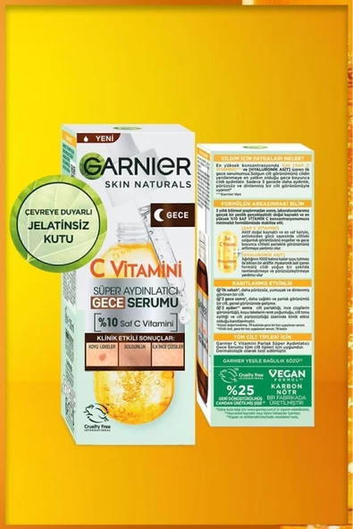 Garnier C Vitamini Süper Aydınlatıcı Gece Serumu 30 Ml - 4