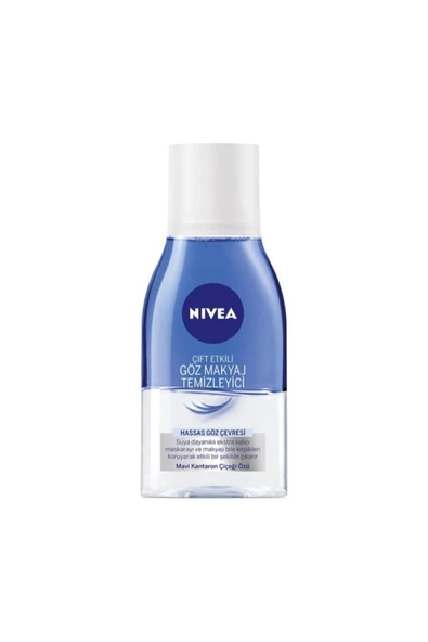 NIVEA Nıvea Çift Etkili Göz Makyaj Temizleyici Temizleme 125 Ml