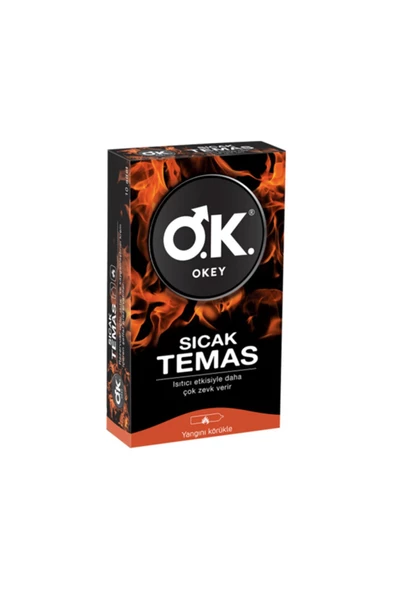 Okey Sıcak Temas 10'lu 10'lu Set