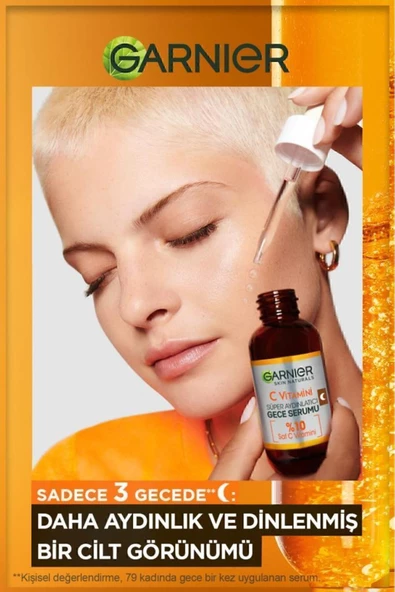 Garnier C Vitamini Süper Aydınlatıcı Gece Serumu 30 Ml - 2