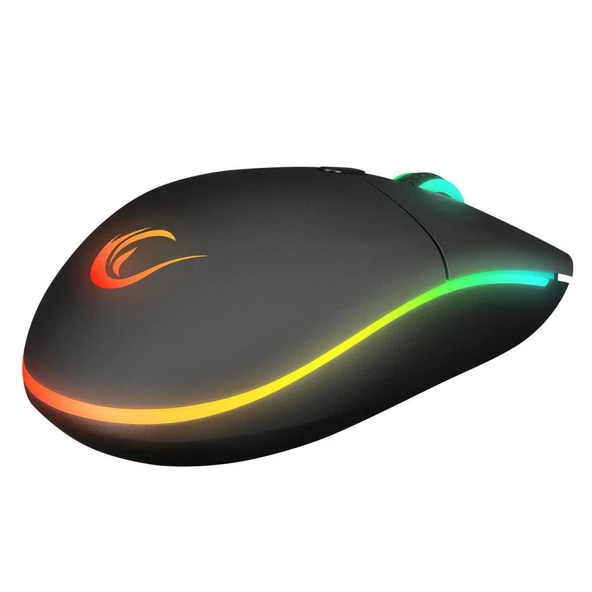 Rampage SMX-R63 GLORY Usb Siyah RGB Işıklı 6400dpi Gaming Oyuncu Mouse - 4