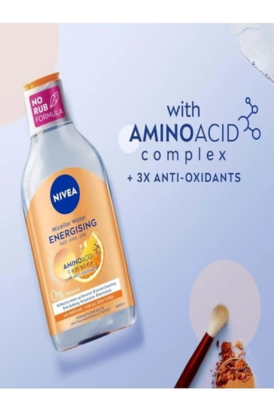NIVEA Micellar Makyaj Temizleme Suyu Energy 400 ml - 2