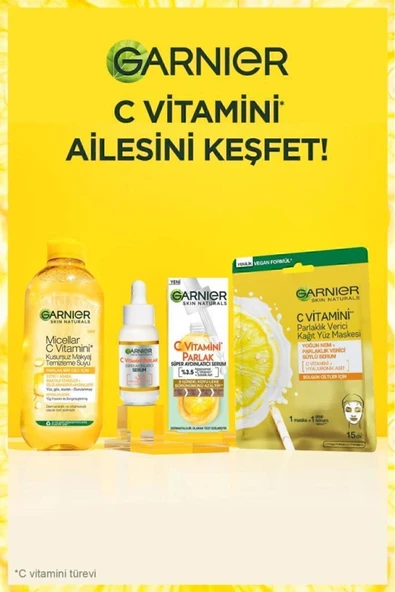 Garnier Micellar C Vitamini Kusursuz Makyaj Temizleme Suyu 400ml - 5