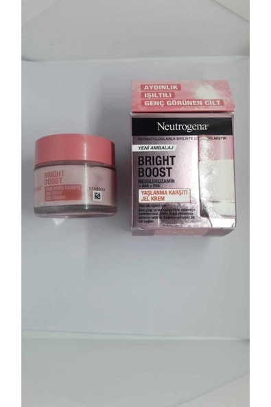 Neutrogena Bright Boost, Yaşlanma Karşıtı Jel Krem, 50ml ( 50 ml Sprey Kolanya Hediye) - 2