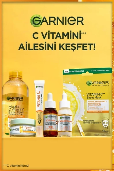 Garnier C Vitamini Süper Aydınlatıcı Gece Serumu 30 Ml - 7