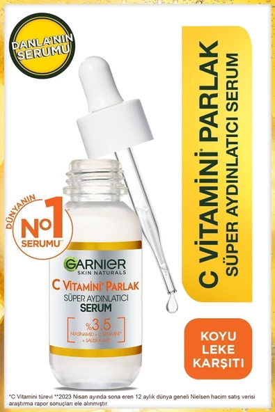 Garnier C Vitamini Parlak Süper Aydınlatıcı Serum 30ml