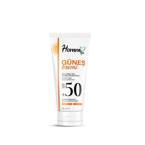 Homm Bitkisel Güneş Kremi 50 Spf 50 ml